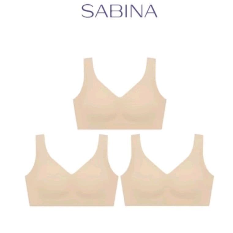 Sabina เสื้อใน * แบบสวม บราไร้โครง M L Xl Seamless fit รหัส / NBK24006 / NBD24005 รูปที่ 2