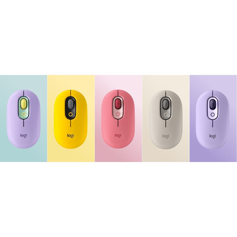 Logitech POP Mouse wireless mouse เมาส์บลูทูธ ไร้สาย เสียงเงียบ ขนาดกะทัดรัด พกพาสะดวก พร้อมปุ่มแบบตั้งโปรแกรมได้ รูปที่ 8