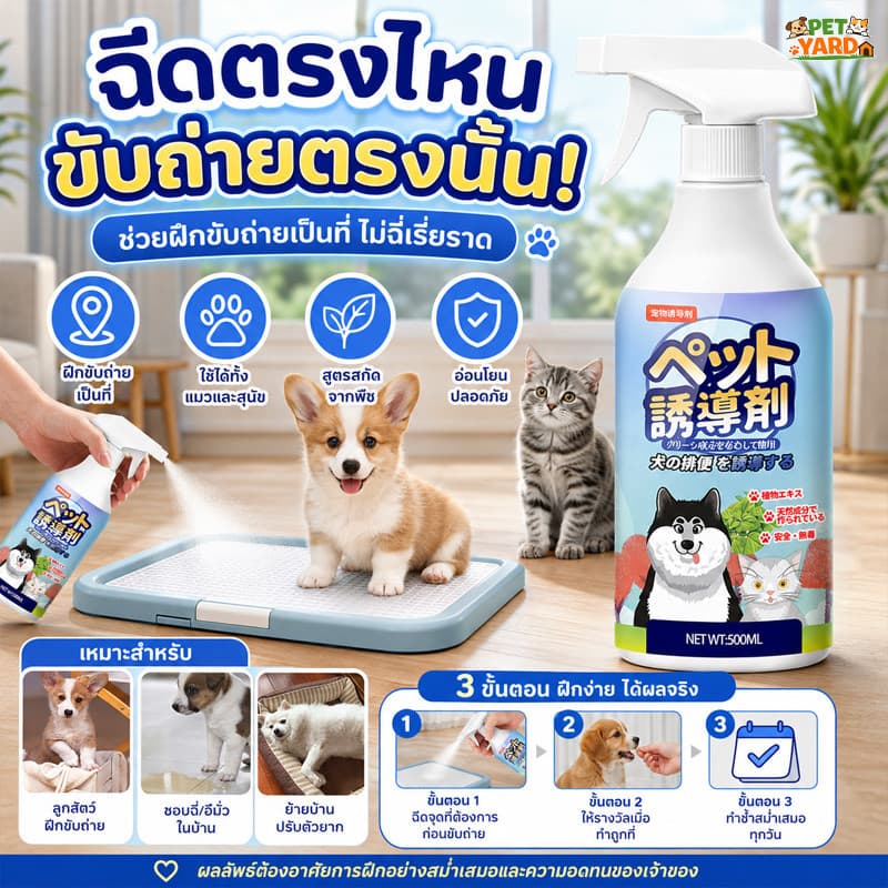 ฟีโรโมนแมว สเปรย์ฟีโรโมนแมว น้ํายาป้องกันสัตว์เลี้ยงติดสัตว์ ช่วยลดความร้อนใน ลดอาการเหมียวอ้อนรบกวน รูปที่ 5