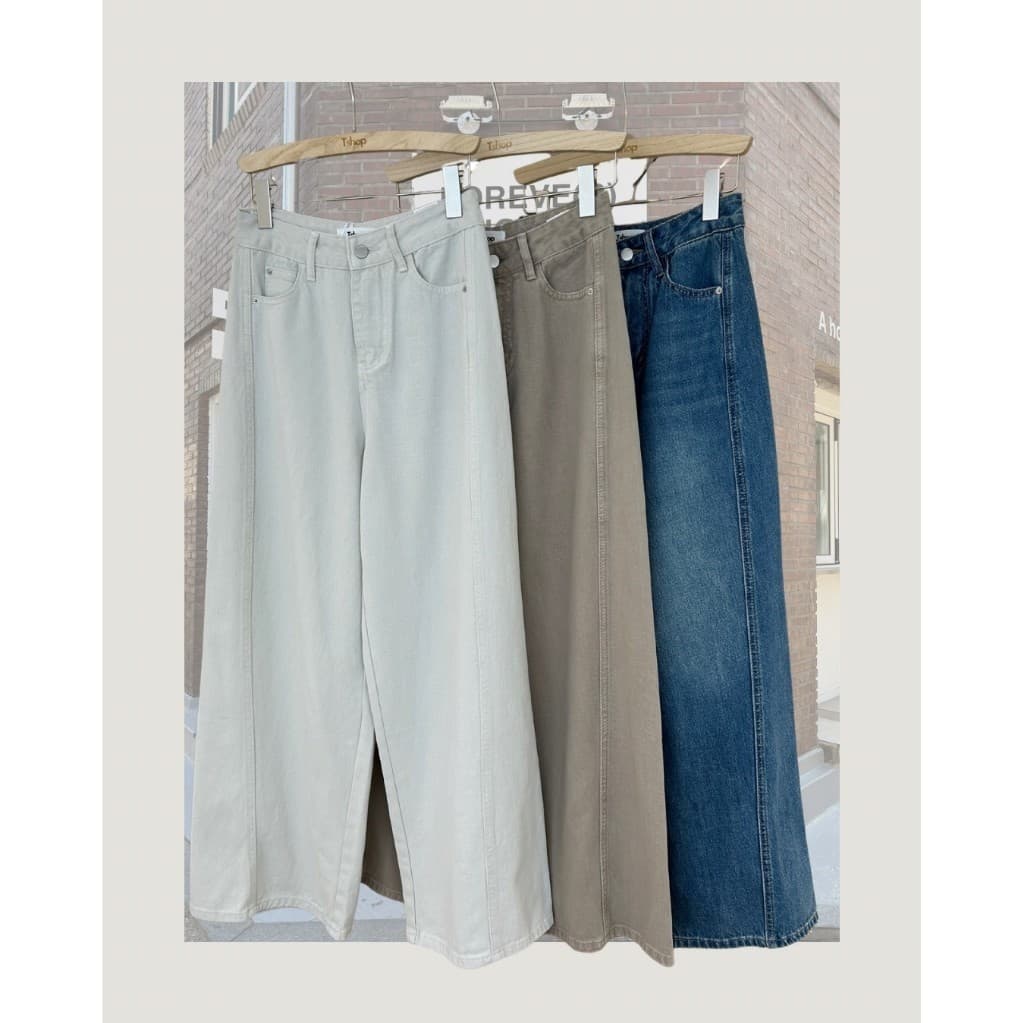 tshop กางเกงยีนส์ ทรง BAGGY Denim รูปที่ 9