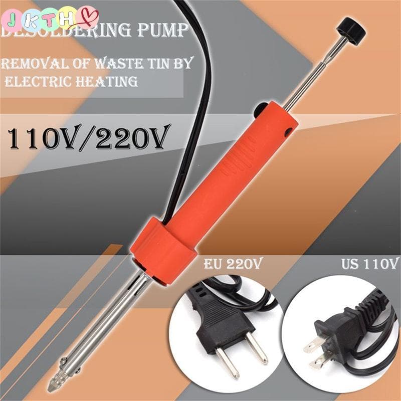 JKTH Electrotherrmal สูญญากาศ Solder Suer 110-220V EU US ทนทาน Desoldering ปั๊มบัดกรีปากกาเหล็ก Dual Purpose ซ่อมเครื่องมือ JKK รูปที่ 2