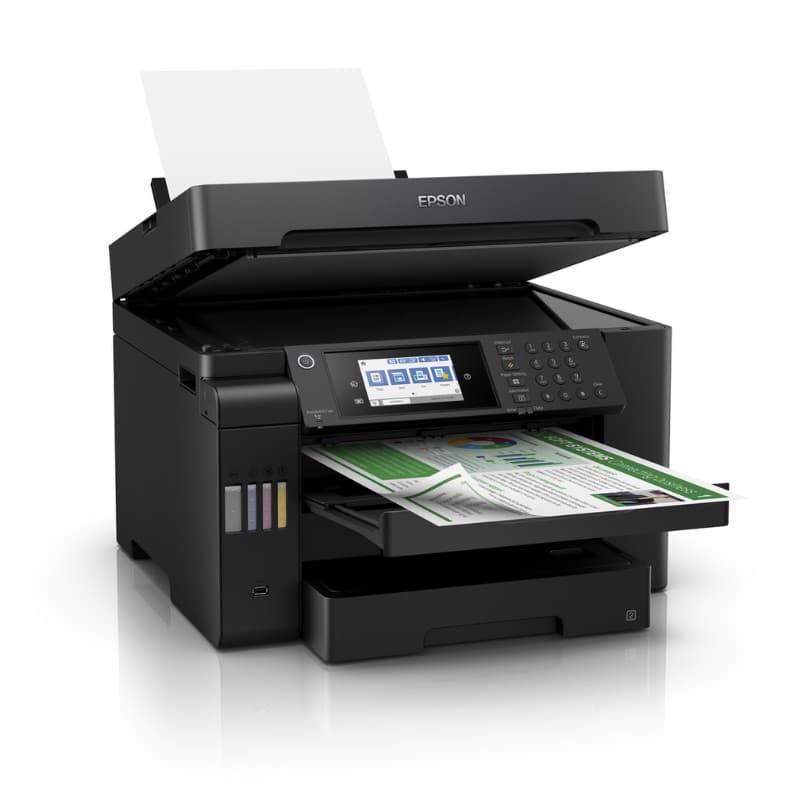 EPSON เครื่องปริ้นเตอร์มัลติฟังก์ชั่นอิงค์เจ็ท รุ่น L15150 สีดำ รูปที่ 2