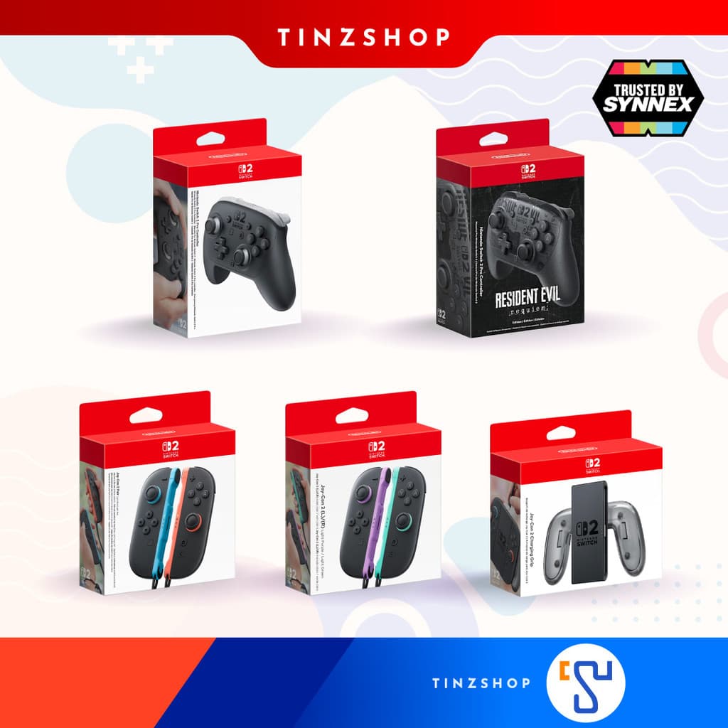 [ส่งด่วน] [Switch2] Nintendo Switch 2 : Accessories : Joy Pro2 , Joy Con2 , Joy Nintendo ของแท้ ประกันศูนย์ Synnex