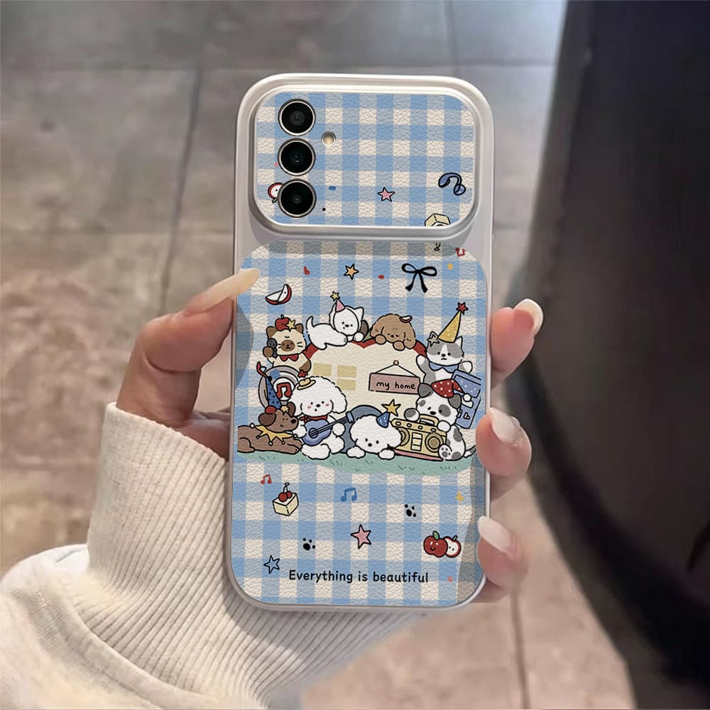 เคสมือถือ For Samsung A56 A55 A17 A07 A16 A06 A05S A36 A53 A34 S24 S25 S26 Ultra A54 S23 A15 A35 A23 A14 A25 A52 A26หนัง รูปที่ 3