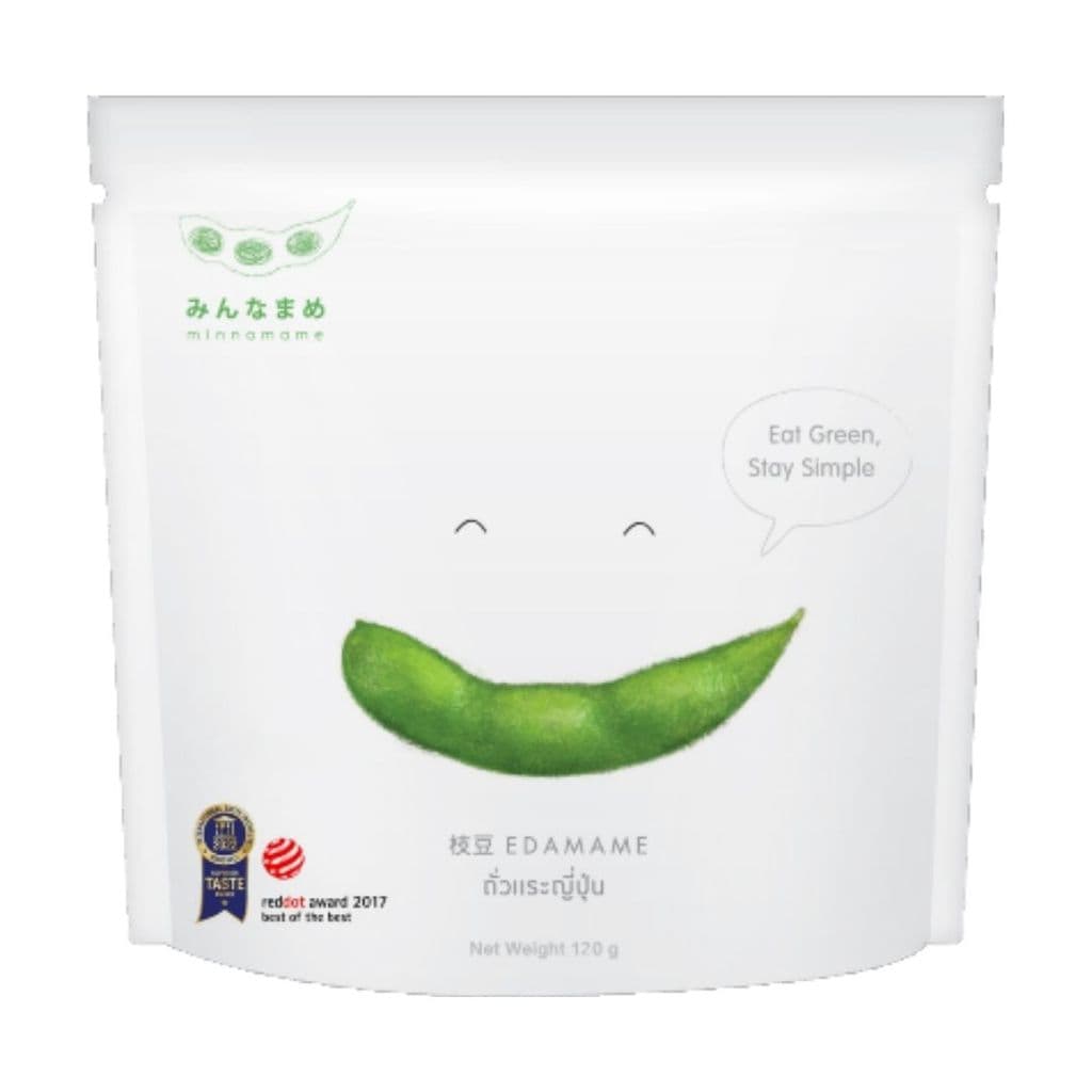 มินนะมาเมะ ถั่วแระญี่ปุ่น Minnamame Edamame 120g. รูปที่ 1