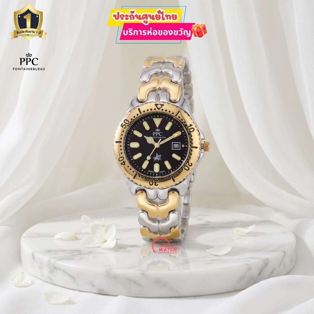 PPC FONTAINEBLEAU PPC-FA02นาฬิกาผู้หญิงPPCนาฬิกาPPC FONTAINEBLEAUสุดหรูของแท้ประกันศูนย์ไทย รูปที่ 1