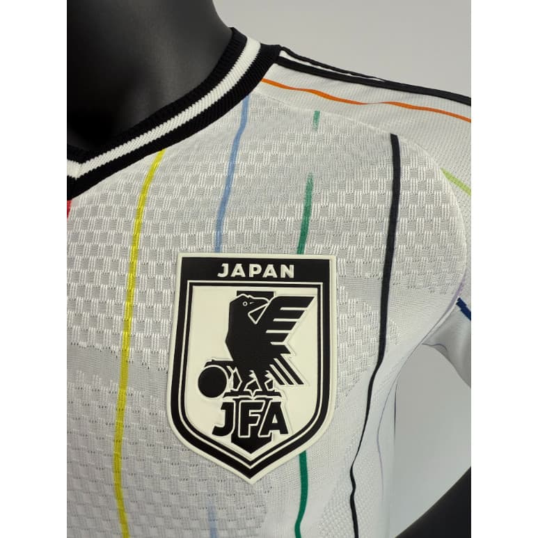 Player Version 26/27 JPN Away Jersey คุณภาพไทย ทรงเข้ารูป เสื้อฟุตบอลแห้งเร็วระบายอากาศได้ รูปที่ 4