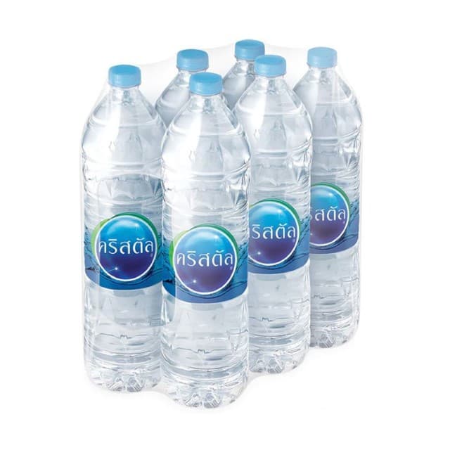 คริสตัล น้ำดื่ม Crystal Drinking Water 1.5ltr. Pack6 รูปที่ 1