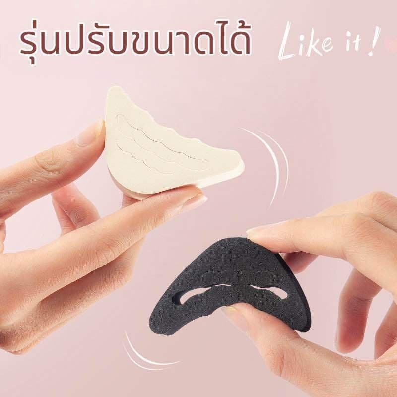 AuraLife ฟองน้ำเสริมปลายเท้า แก้รองเท้าหลวม,กัด รูปที่ 3