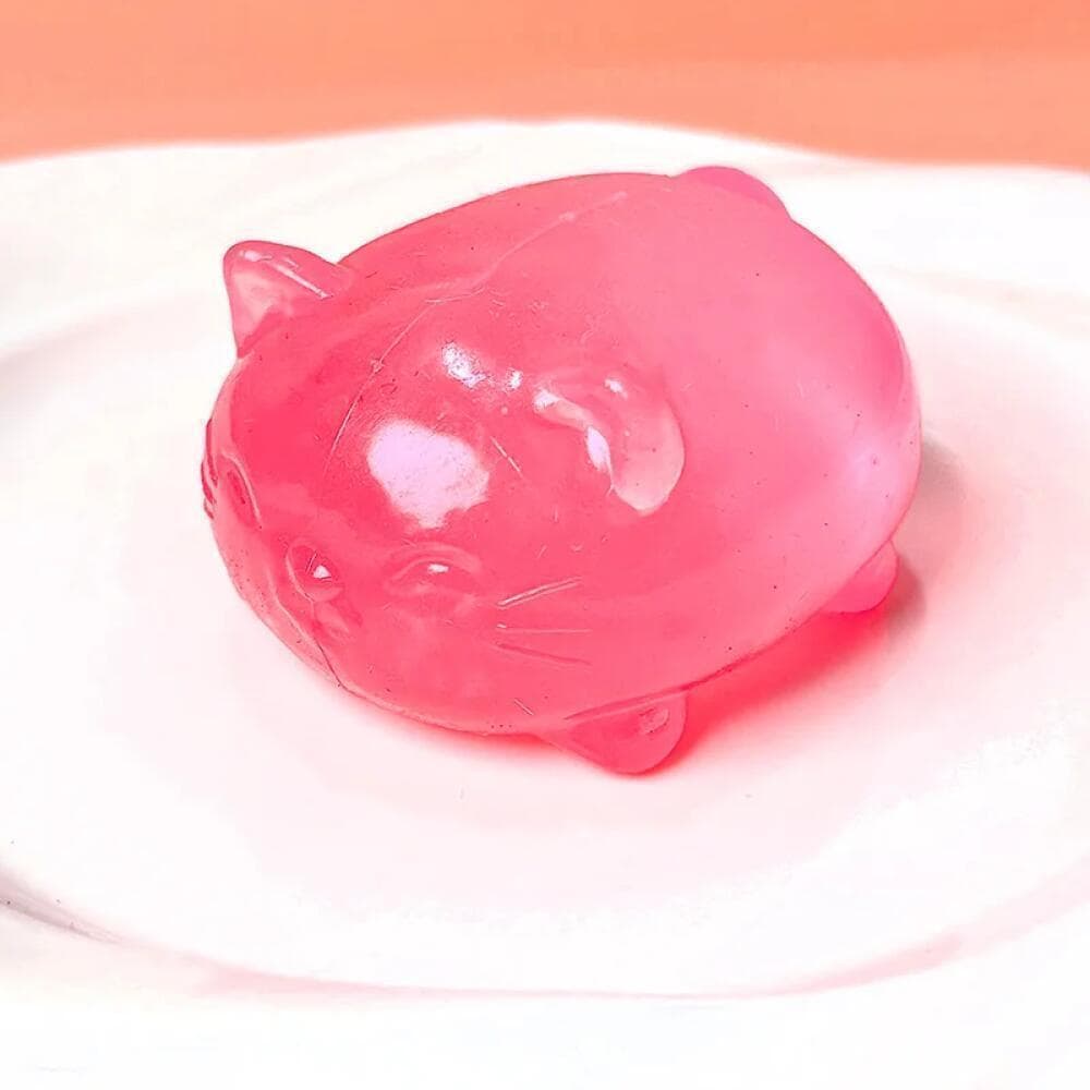 NeeDoh Cat Shape Squishy Maltose Decompression ของเล่นมินิน่ารักปลอดสารพิษของเล่นสนุกบรรเทาความดันผู้ใหญ่เด็กของขวัญวันเกิด รูปที่ 8