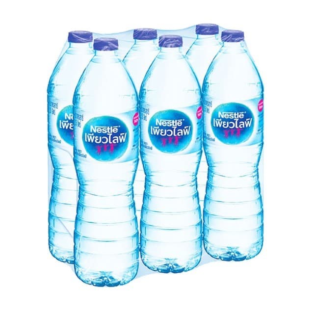 เนสท์เล่ เพียวไลฟ์ น้ำดื่ม Nestle Pure Life Water 1.5ltr. Pack6 รูปที่ 1