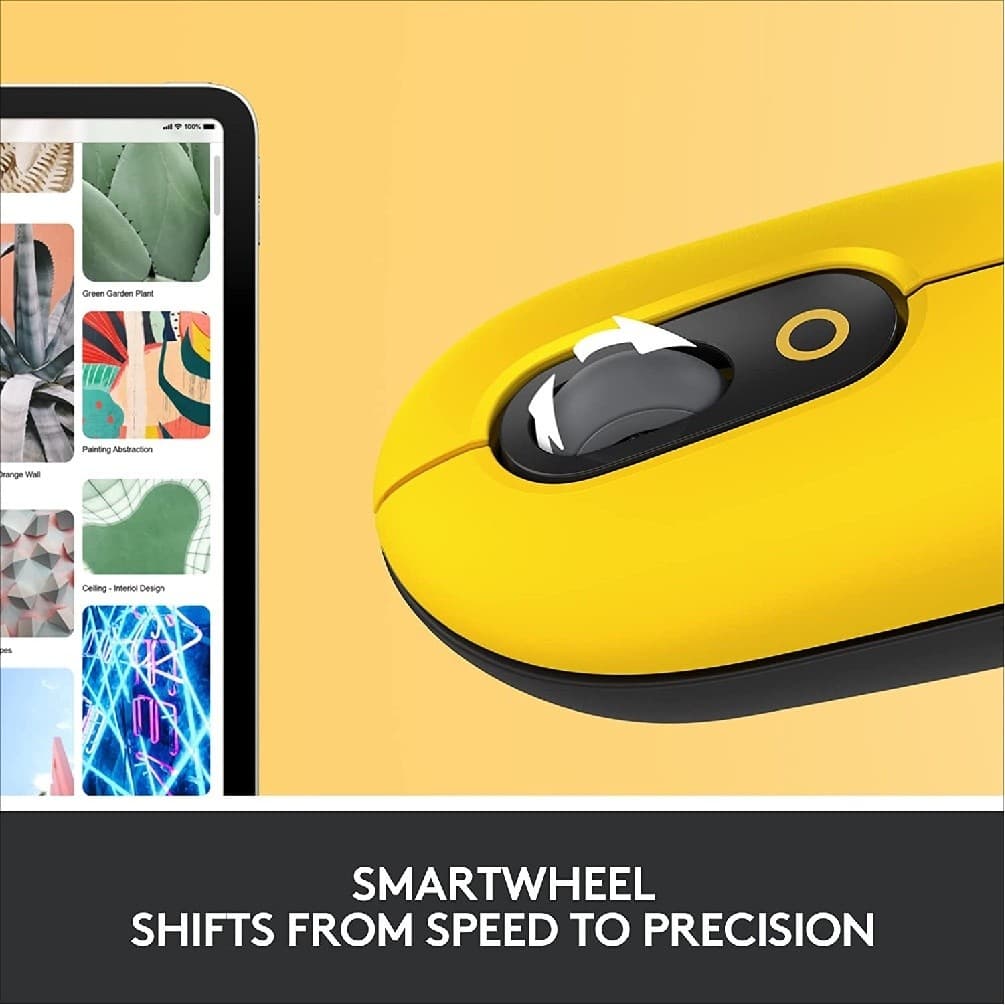 Logitech POP Mouse wireless mouse เมาส์บลูทูธ ไร้สาย เสียงเงียบ ขนาดกะทัดรัด พกพาสะดวก พร้อมปุ่มแบบตั้งโปรแกรมได้ รูปที่ 2