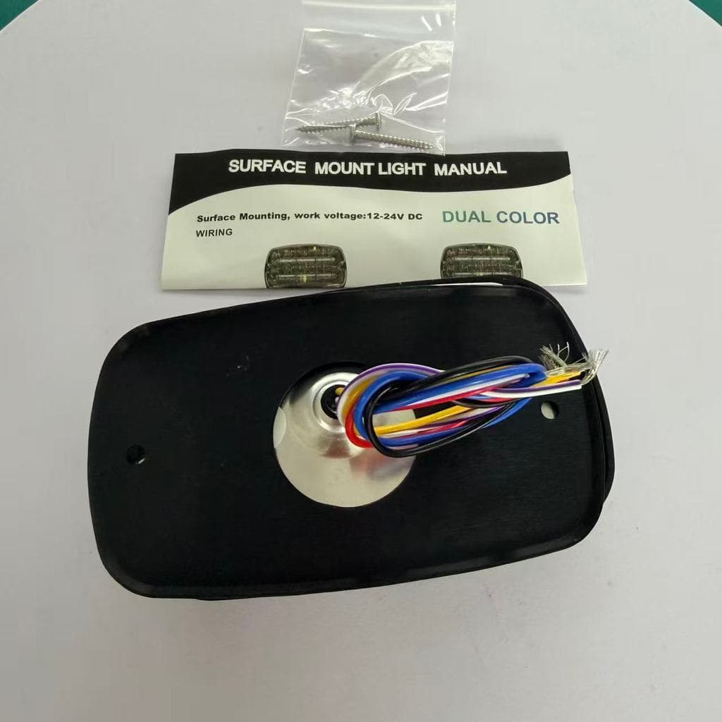 M4 DUAL COLOR 5WIRES RED TO BLUE RED TO WHITE สําหรับไฟมอเตอร์ไซค์ รูปที่ 2