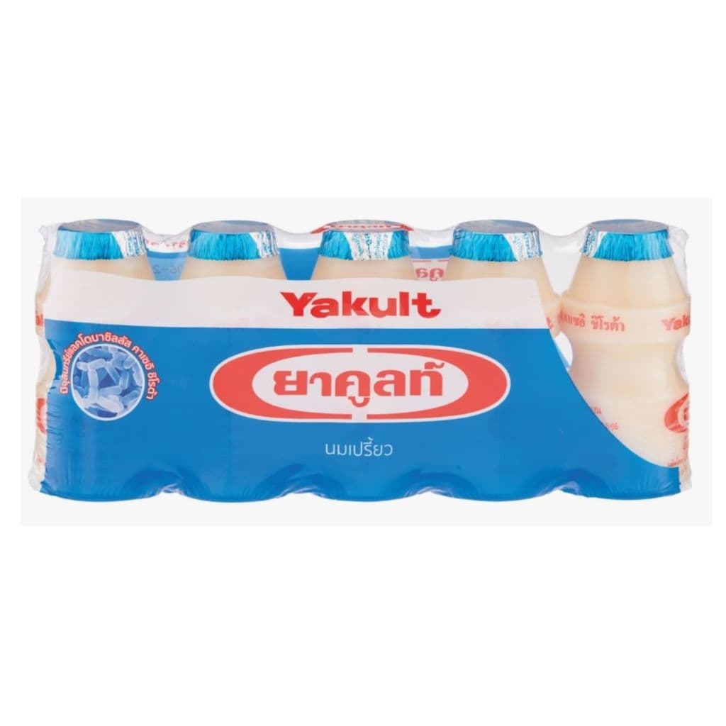 ยาคูลท์ นมเปรี้ยว Yakult Yoghurt 80ml. Pack5 รูปที่ 1