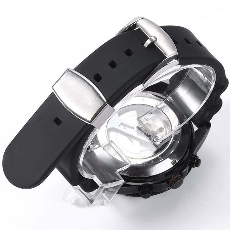 สายนาฬิกาซิลิโคนอ่อนโลโก้สําหรับ Seiko Diver ดําน้ํา Skx007 Skx009 ทูน่า 20 มม.22 มม.ยางนาฬิกา Quick Release กีฬาสร้อยข้อมือผู้ชายผู้หญิงสายรัดข้อมือ รูปที่ 8