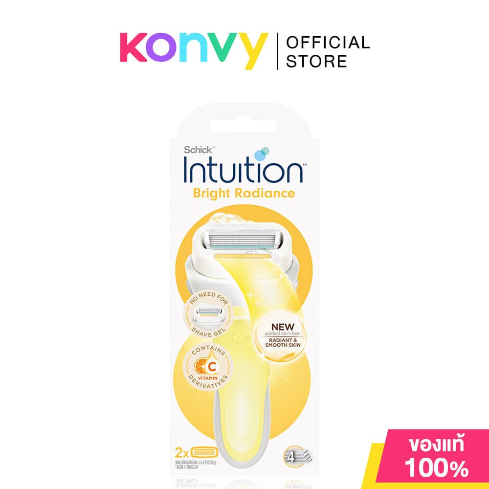 Schick Intuition 115g ชิค มีดโกนมาพร้อมสบู่ในตัว รูปที่ 5