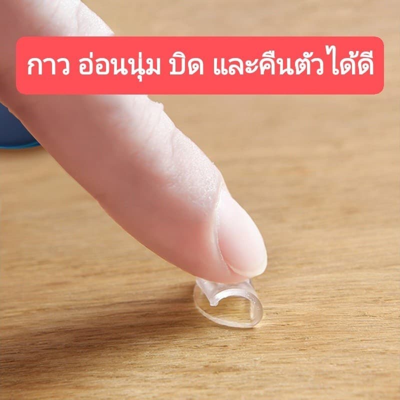 JoyTray กาวสองหน้า สติกเกอร์กาวสองหน้า สติกเกอร์ใสติดโมเดล ลอกออกไม่เป็นคราบ กาวนาโนเจล กาวสองหน้าอเนกประสงค์ รูปที่ 9