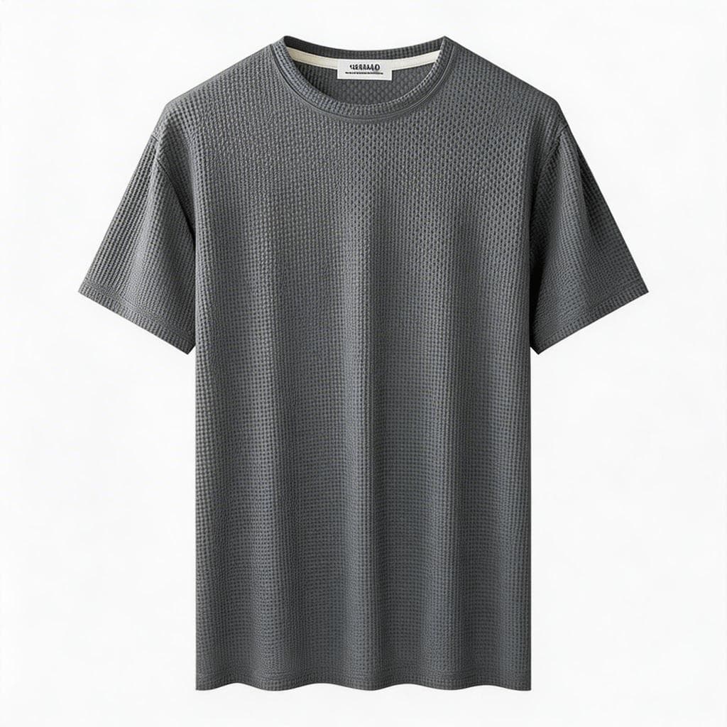 5XL 8XL เสื้อยืดผู้ชายไซส์ใหญ่พิเศษ ผ้าไอซ์ซิลค์ตาข่าย ระบายอากาศเย็นสบาย แห้งเร็วพิเศษ ทรงหลวม รูปที่ 9