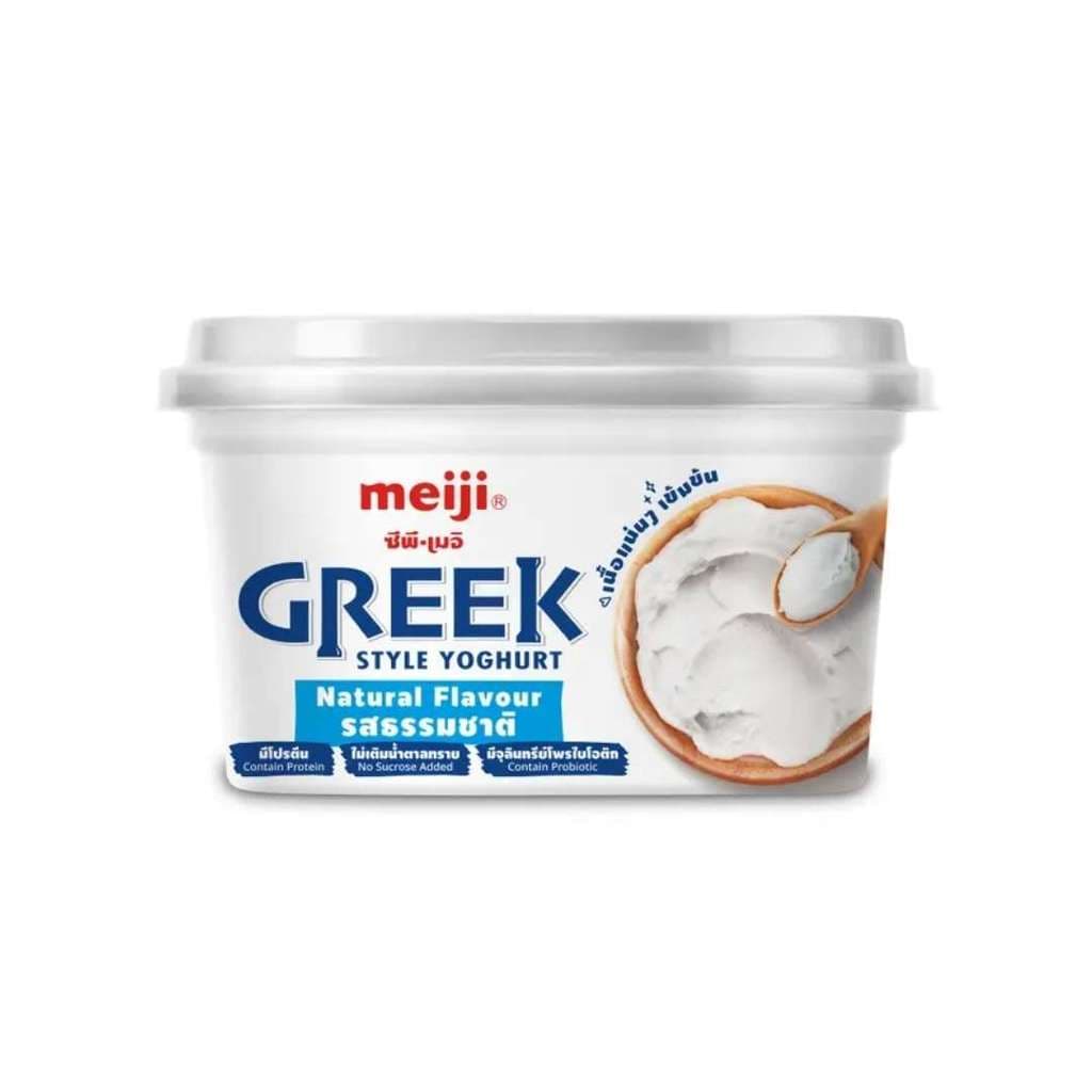 เมจิ กรีกโยเกิร์ตธรรมชาติ Meiji Greek Yoghurt Natural 500g. รูปที่ 1