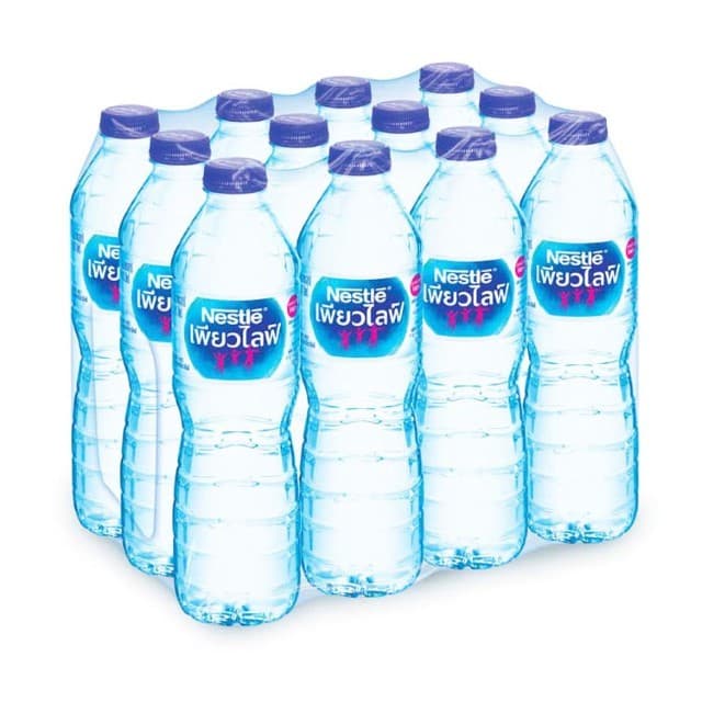 เนสท์เล่ เพียวไลฟ์ น้ำดื่ม Nestle Pure Life Water 600ml. Pack12 รูปที่ 1