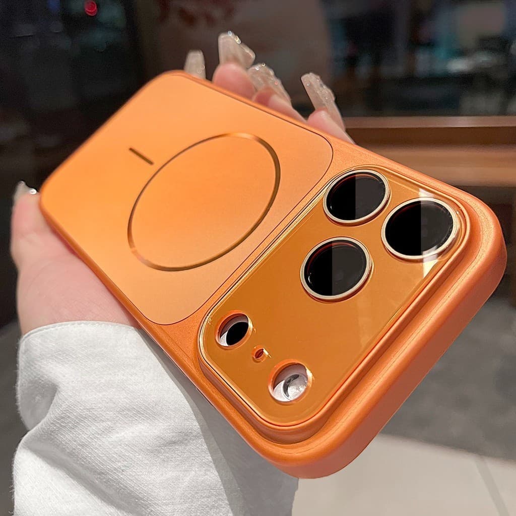 เคส iPhone หรูแบบด้านแม่เหล็ก เหมาะกับรุ่น 17 Pro 16 15 Pro Max พร้อมการป้องกันเลนส์ กันกระแทก รูปที่ 7