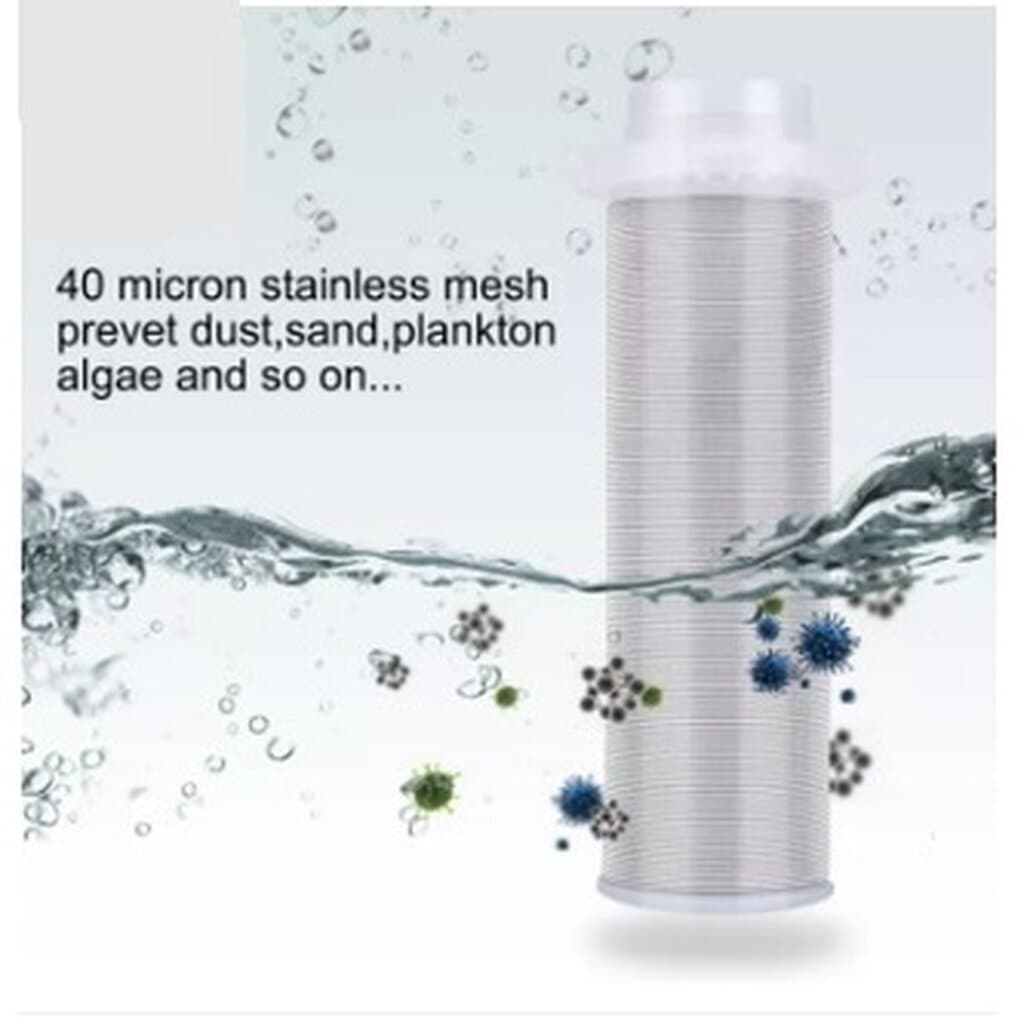 กรองน้ำใช้ Pre Filter Water ไส้กรองสแตนเลสพร้อมอุปกรณ์ ขนาด 4 หุนและ 6 หุน ระบบกรองน้ำ ไม่ใช้ไฟฟ้าในครัว เจ๊ตุ่ม รูปที่ 7