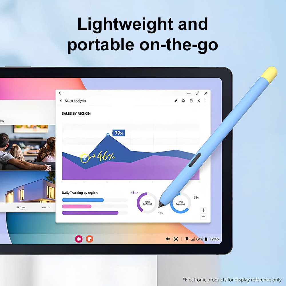 ฝาครอบปากกาซิลิโคนกันลื่น สำหรับ Samsung S Pen S9 S10 Lite S10 S7 S8 S6 Lite ฝาครอบปากกา รูปที่ 6