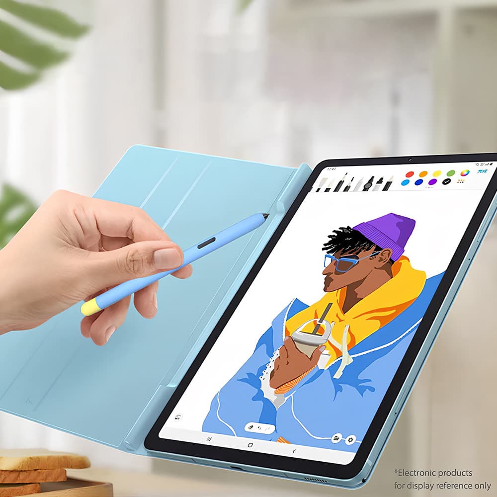 ฝาครอบปากกาซิลิโคนกันลื่น สำหรับ Samsung S Pen S9 S10 Lite S10 S7 S8 S6 Lite ฝาครอบปากกา รูปที่ 9