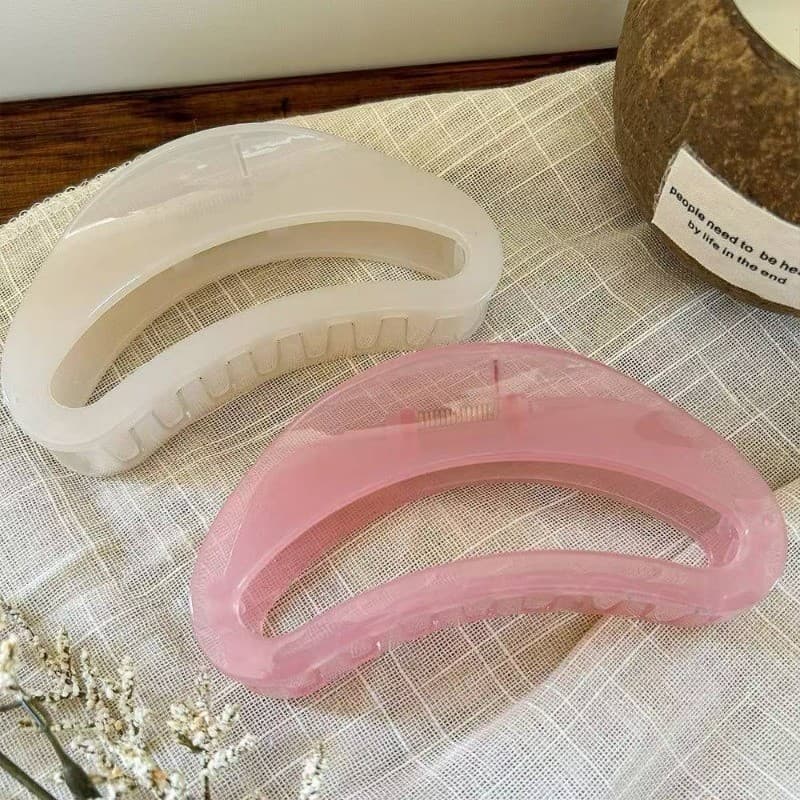 ผู้หญิงขนาดใหญ่ D Shape Grips ผม Cips Headwear อุปกรณ์เสริม รูปที่ 7