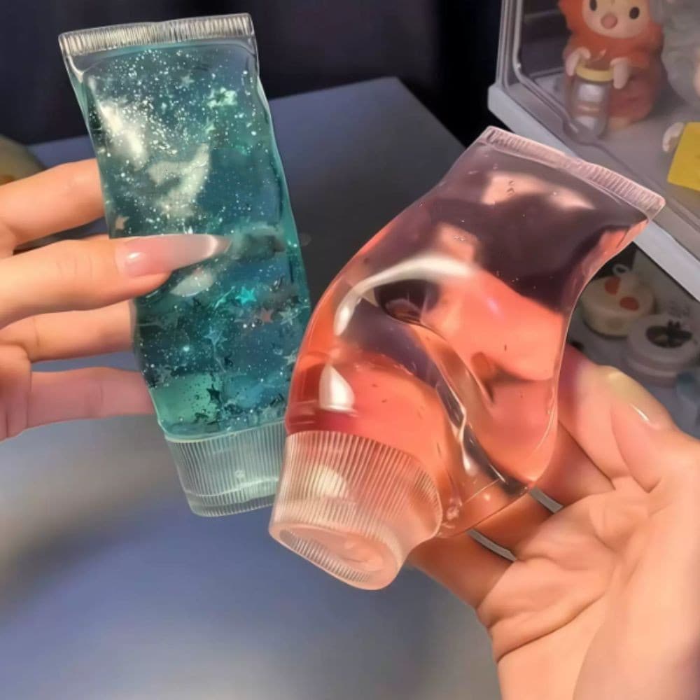 PENTAXZR Facial Cleanser Fidget, Sensory Shapeable Toothpaste Squishy ของเล่น, เด็ก Non-Bounce Pinch Soft Elastic Squishy ของเล่นเด็กและผู้ใหญ่ รูปที่ 9