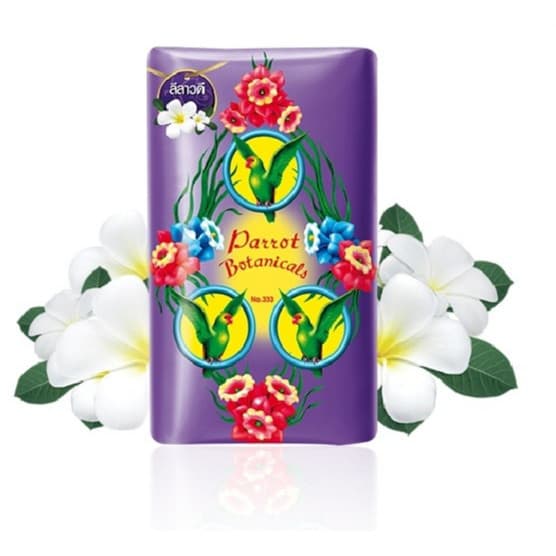 Parrot สบู่ก้อนนกแก้ว พฤกษา 70 กรัม 4 ก้อน กลิ่นหอมติดผิวยาวนาน ผิวสะอาดสดชื่น Parrot สบู่นกแก้ว รูปที่ 8