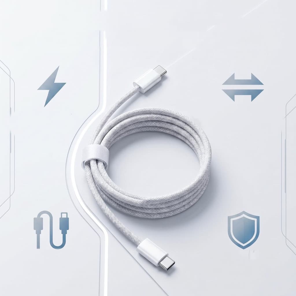 สายเคเบิลข้อมูล Type-C 10A แบบสองหัว 240W Type-C สองทิศทาง รองรับการชาร์จเร็ว PD, CTOC เหมาะสําหรับ Xiaomi, Huawei, Honor TPC สายชาร์จในรถยนต์ รูปที่ 2