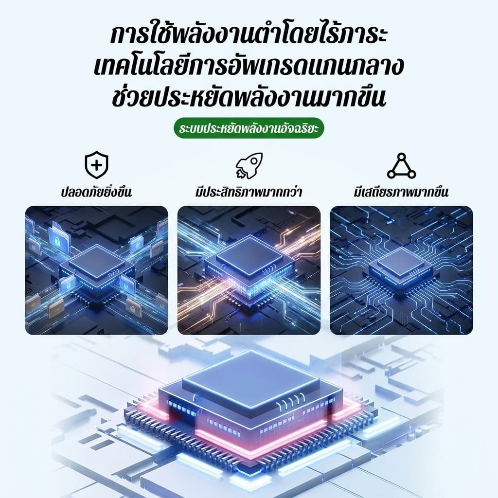 ประหยัดไฟฟ้า ลดค่าไฟ วัสดุทนทาน ใช้งานง่าย เหมาะสำหรับบ้าน/ออฟฟิศ สินค้าขายดี รูปที่ 9