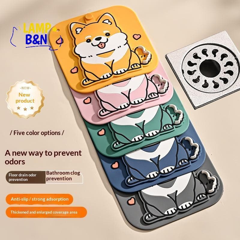 ฝาครอบท่อระบายน้ําแบบ 2-ใน-1 แบบหมีสําหรับห้องน้ํา ป้องกันแมลงบินขนาดเล็กและแมลงสาบ พร้อมตัวกรองกันกลิ่น และแผ่นซิลิโคนท่อระบายน้ํา รูปที่ 6