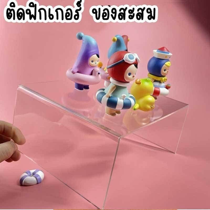 JoyTray กาวสองหน้า สติกเกอร์กาวสองหน้า สติกเกอร์ใสติดโมเดล ลอกออกไม่เป็นคราบ กาวนาโนเจล กาวสองหน้าอเนกประสงค์ รูปที่ 4
