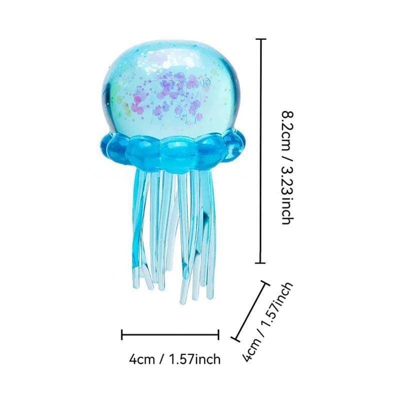 ซ้าย Nee Doh Jelly Hops Octopus Fidget ของเล่นกันน้ํา Soft Sensory ของเล่นความเครียดบรรเทาสําหรับเด็กโต๊ะใช้ GHT รูปที่ 9