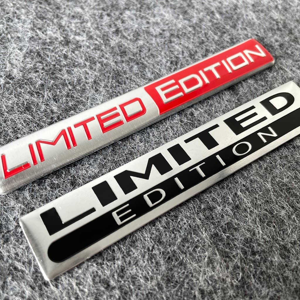 คูปองสุดคุ้ม！ สติกเกอร์โลหะติดรถยนต์limited editionมีกาวในตัว สําหรับติดตกแต่งข้างรถยนต์sticker รูปที่ 3
