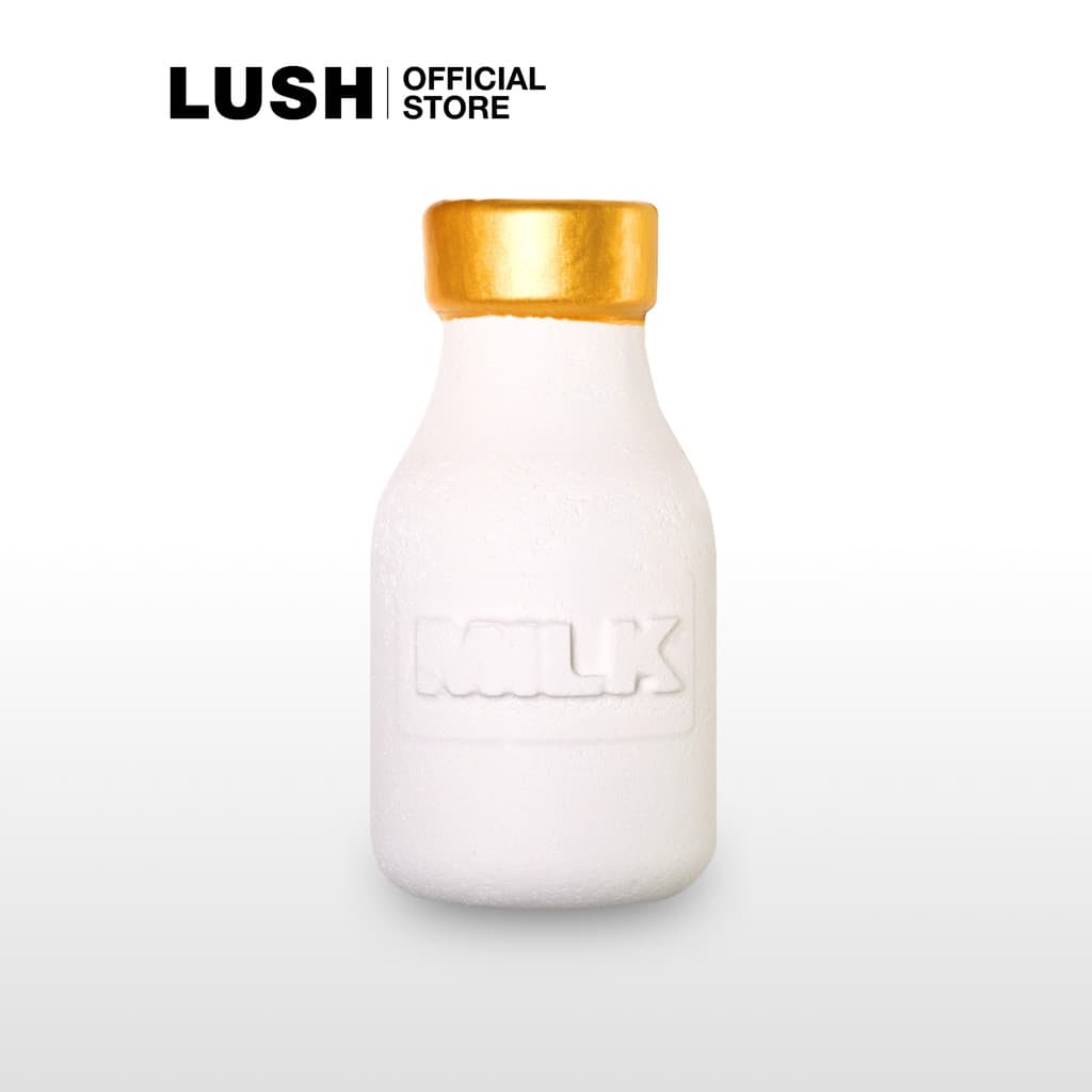 LUSH บับเบิ้ลบ็อทเทิล บับเบิ้ลบาธ บาร์ ตีฟอง ในอ่างอาบน้ำ ใช้ซ้ำได้ MILKY BATH REUSABLE BUBBLE BOTTLE 190g รูปที่ 6