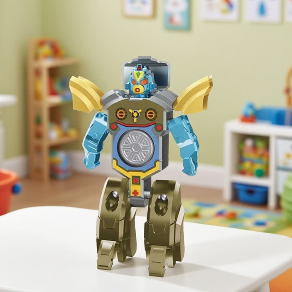 Shape-forming Robot Fidget Toy Transforming Robot Fidget Spinner สําหรับผู้ใหญ่วัยรุ่นเด็กความเครียดบรรเทา รูปที่ 7