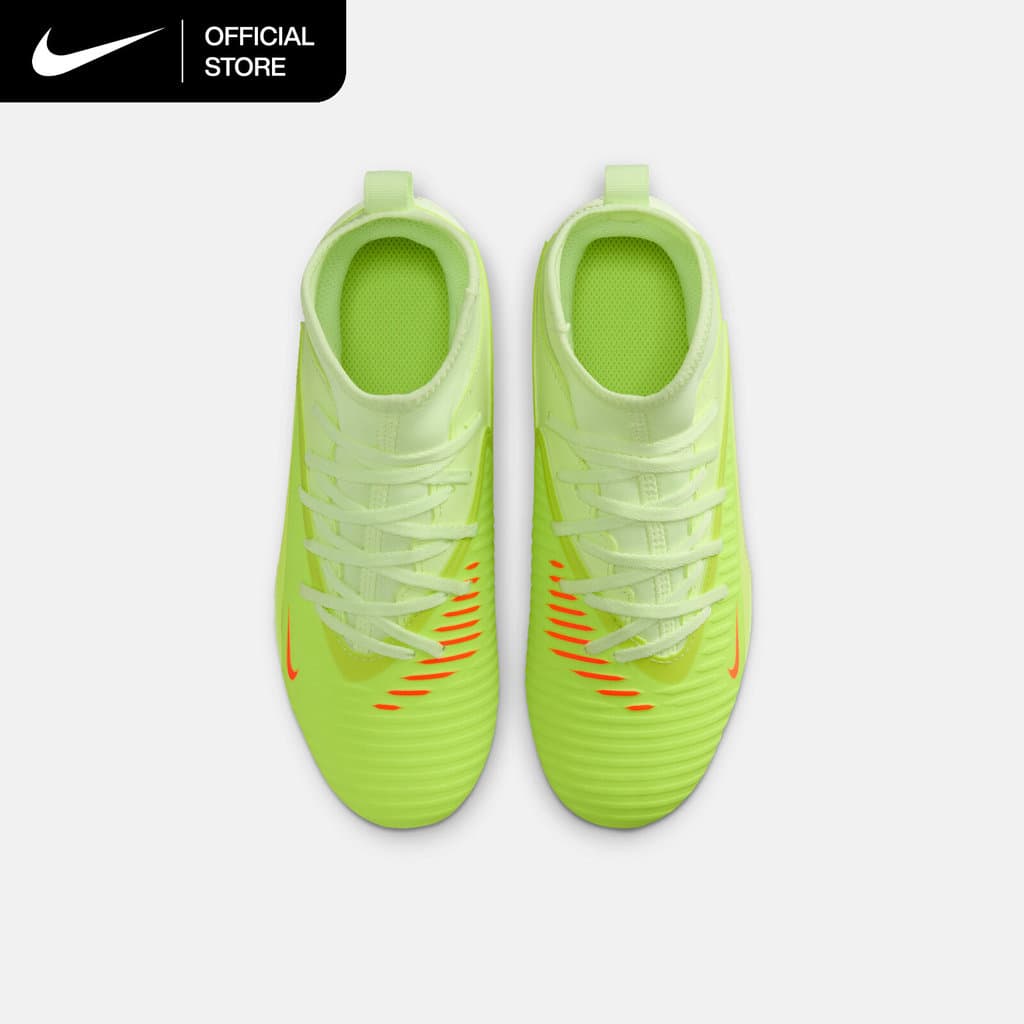 Nike Older Kids' Jr. Phantom 6 High Club Multi-Ground Soccer Cleats - Hyper Crimson รูปที่ 5