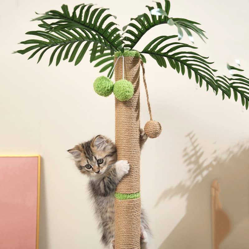 COD กรอบปีนแมว คอนโดแมวต้นไม้ ต้นไม้ใหญ่โครงปีนแมว ลับเล็บแมว ของเล่นแมว cat tree ซ่อนเร้น เซอร์ไพรส์ ทนต่อการสึกหรอ รูปที่ 7