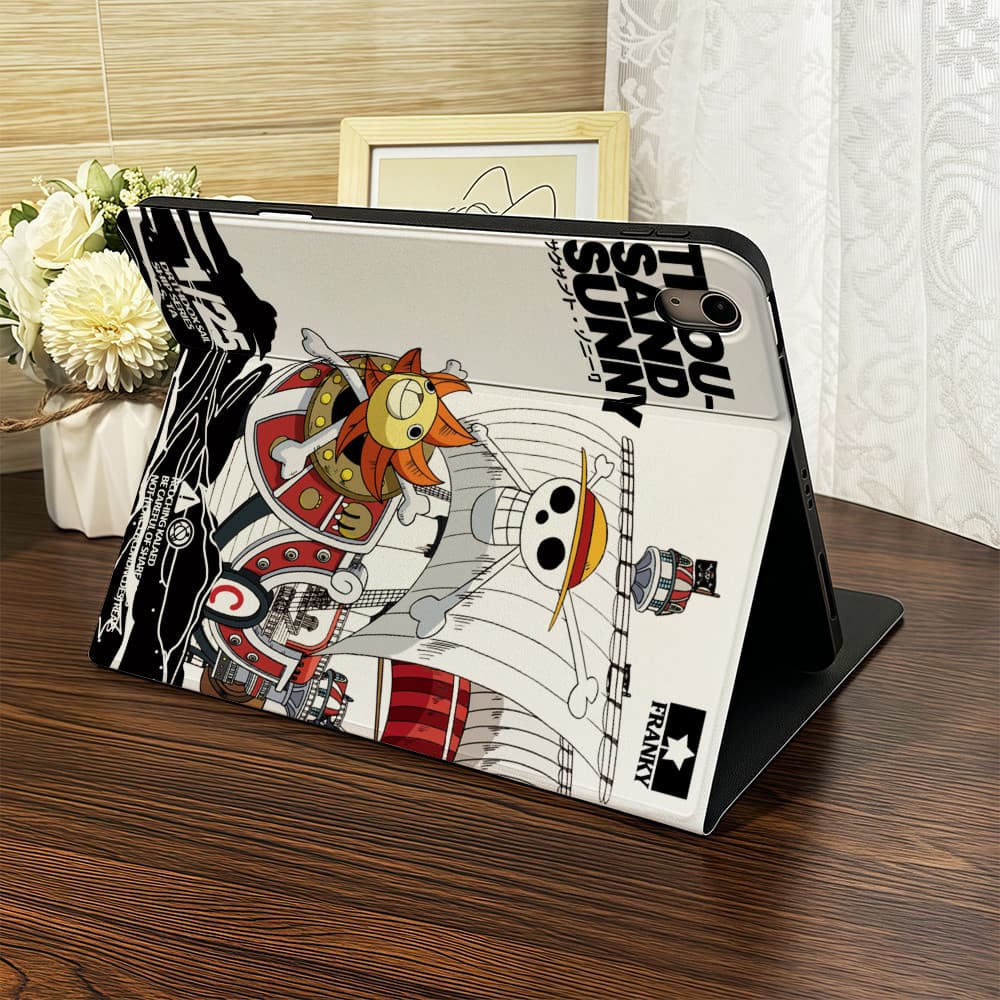 CODเคสไอแพด Air7/6 11 เรือโจรสลัดการ์ตูน pro 2024 Gen9 ที่ใส่ปากกา Air5/4 เคสiPad gen11 MINI4/5/6 รูปที่ 4