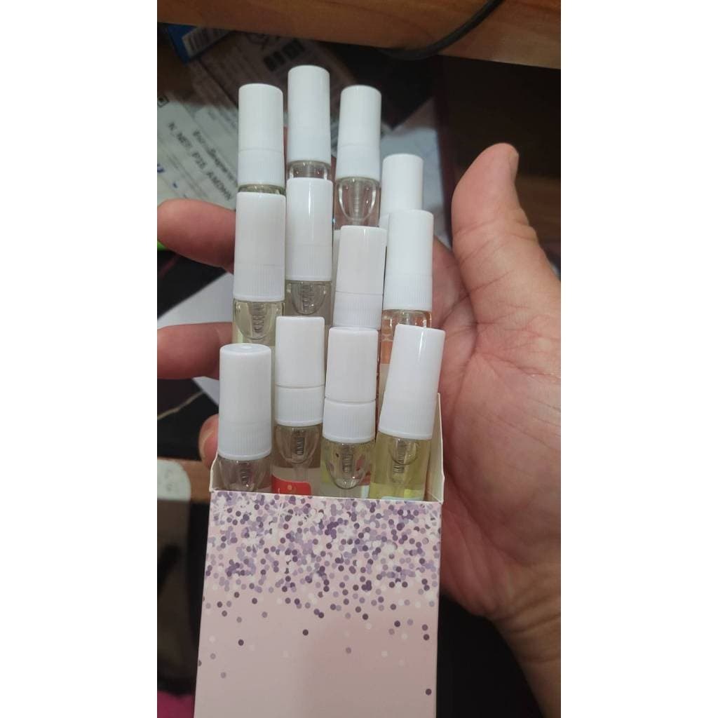 น้ำหอมเกาหลี นิยม CC 10ml 1 กล่อง 12 หลอด 10 มล น้ำหอมพกพา กลิ่นติดทน หอมละมุน น้ำหอมวิเวียน แท้ ใช้งานง่าย รูปที่ 7