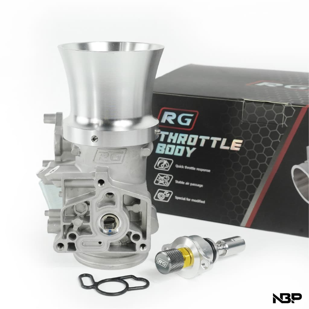 เรือนRGเรือนลิ้นเร่งCRF250 byRGมีขนาด 36-52mm. เบริ่งประคองแกนใบลิ้นเร่งแถมตัวตั้งเร่งเดินเบาและปากแตร มี9ขนาด รูปที่ 3