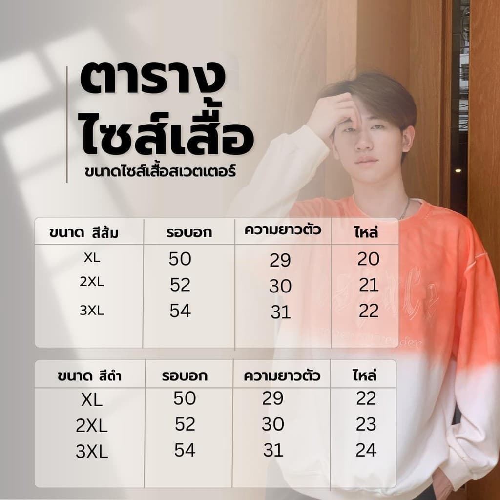 โล๊ะ ล้าง สต็อค CAZAMAN สเวตเตอร์แขนยาวคอกลม ปักตัวอักษรด้านหน้า 309 รูปที่ 7