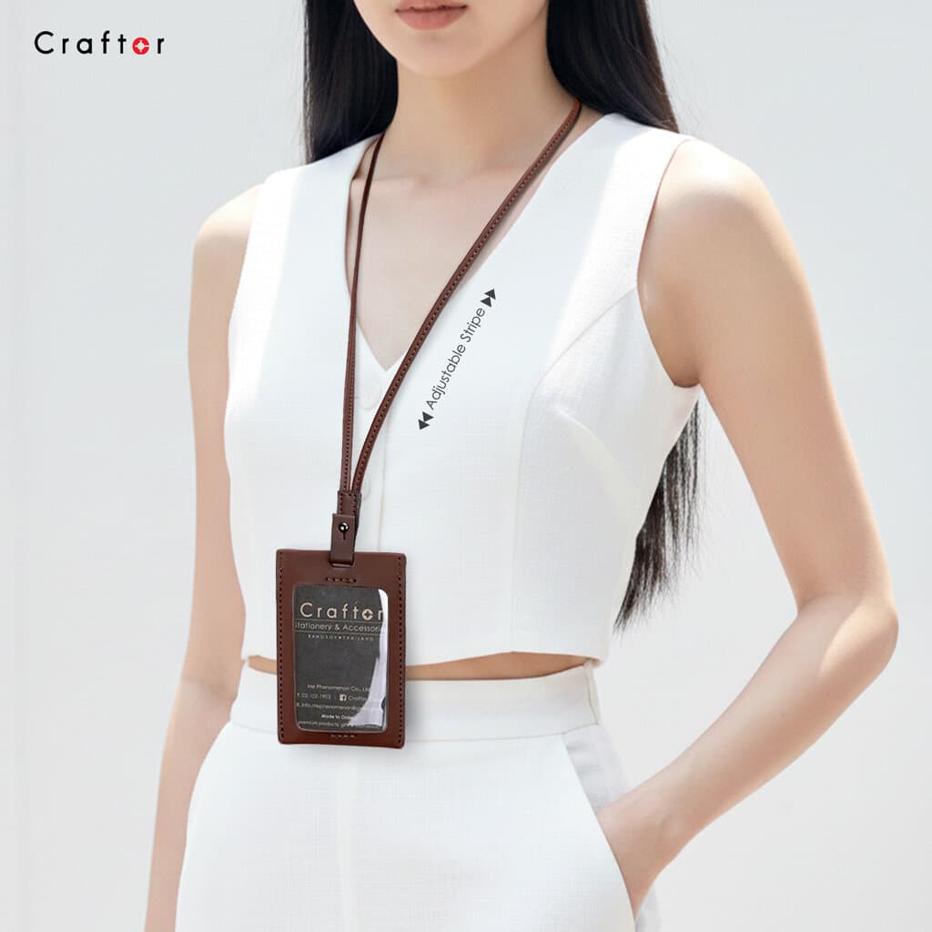 ป้ายห้อยคอ รุ่น Neck Card Holder - Craftor รูปที่ 3
