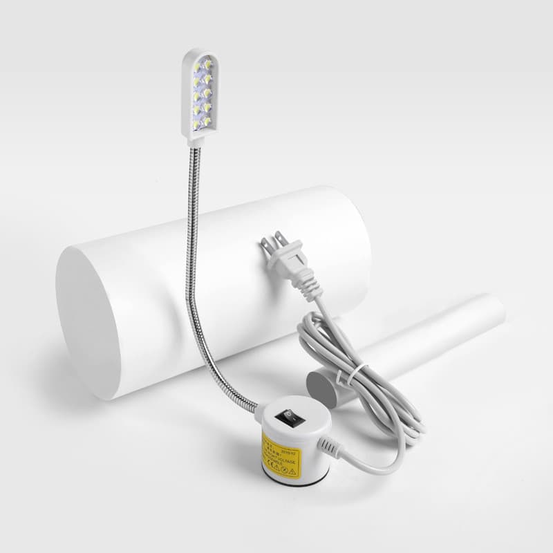 OilStars จัดส่งในประเทศไทย 30 LED จักรเย็บผ้าอุตสาหกรรม Lighg โคมไฟเสื้อผ้าอุปกรณ์เสริมไฟทํางาน 360° คอห่านแบบยืดหยุ่น รูปที่ 6