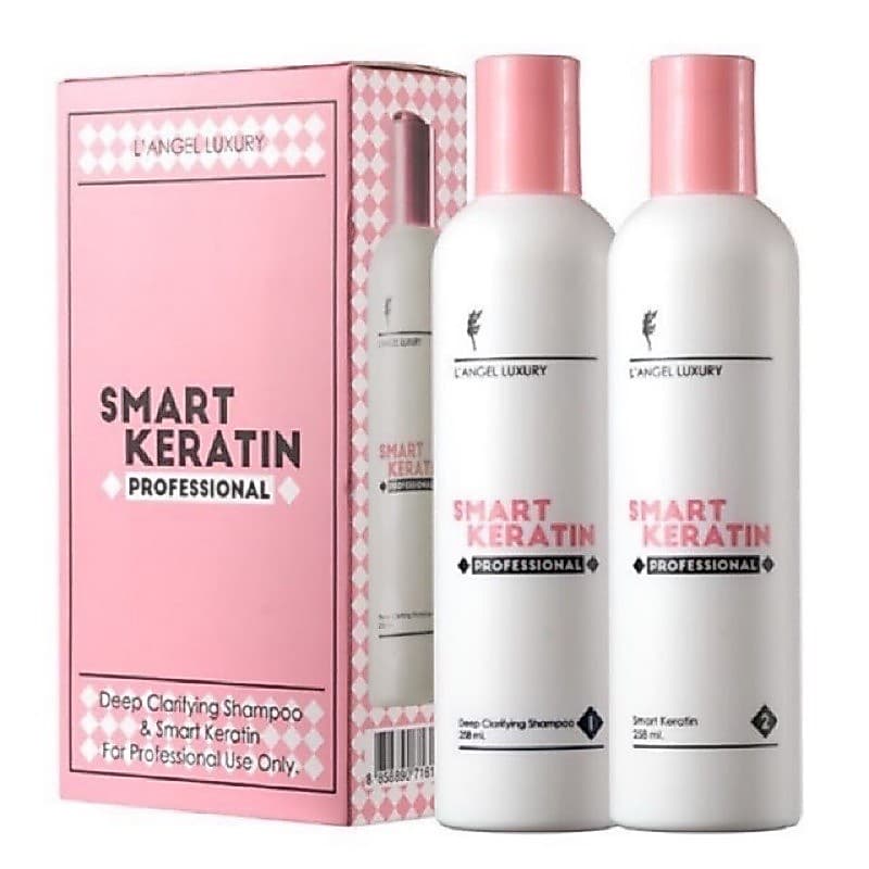 เคราติน แอลแองเจิล เคราตินสด บำรุงฟื้นฟูผมแห้งเสีย สูตรใหม่ L'ANGEL LUXURY SMART KERATIN 258 ml×2 รูปที่ 1
