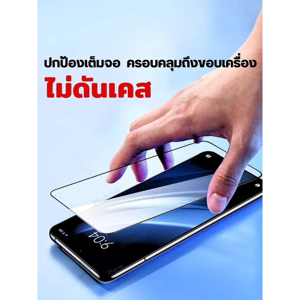 ฟิล์มกระจกนิรภัย For OPPO A6S A6C A6 A6X A3 A5X A60 A5 Pro A58 A78 A16 A9 A31 A57 A77 Reno 13 14 A18 12F A96 แบบเต็มจอ รูปที่ 5