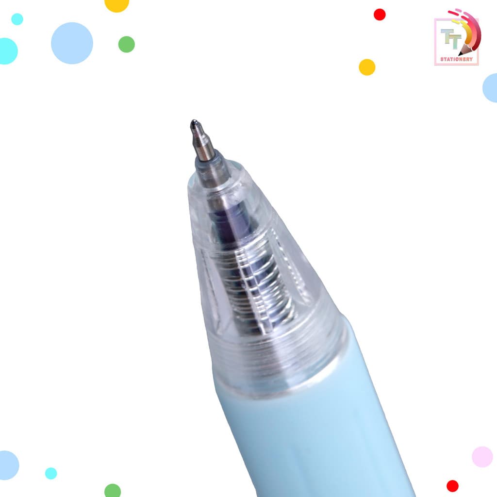 Quantum ปากกาเจล ปากกา รุ่น Milky ขนาด 0.38 มม. หมึกสีน้ำเงิน รูปที่ 3